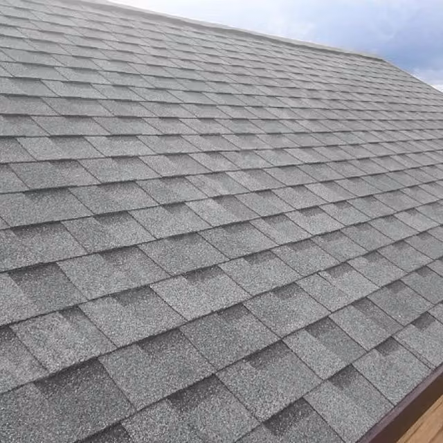 Garden Sanctuary Pack of 14 Laminated Roofing Asphalt Shingles in Grey