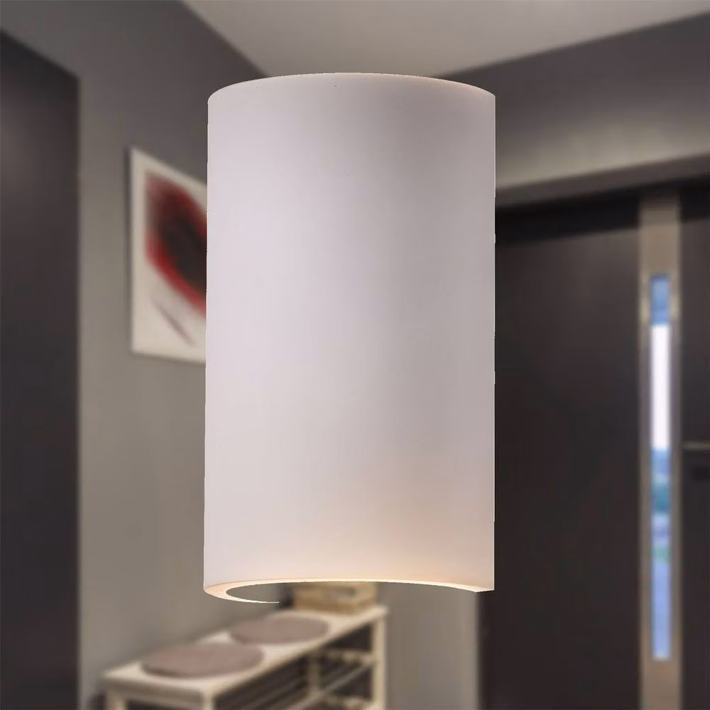 First Choice Lighting Evie White Plaster GU10 Dimmable Wall Light – 2