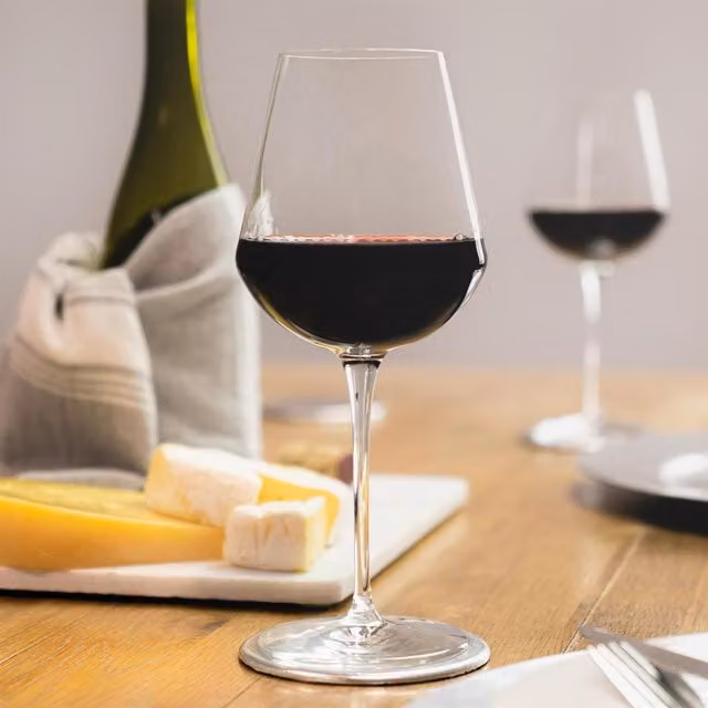 Bormioli Rocco Inalto Uno 12 Piece Large Wine Glass Set, Transparent