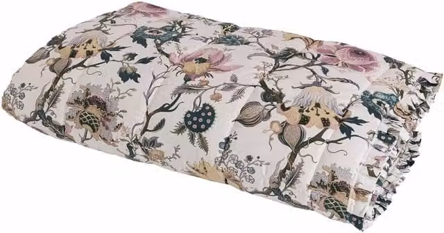 House of Hackney Artemis Cotton Sateen Quilted Bedding in White