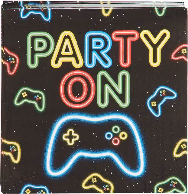 My Party Multicolour Napkins, Pack of 16