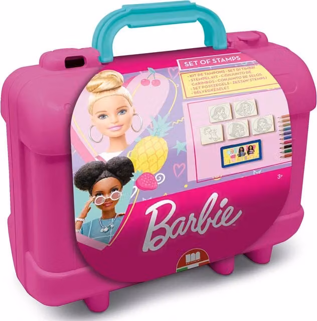 Multiprint Barbie Travel Kids Activity and Craft Set in Pink
