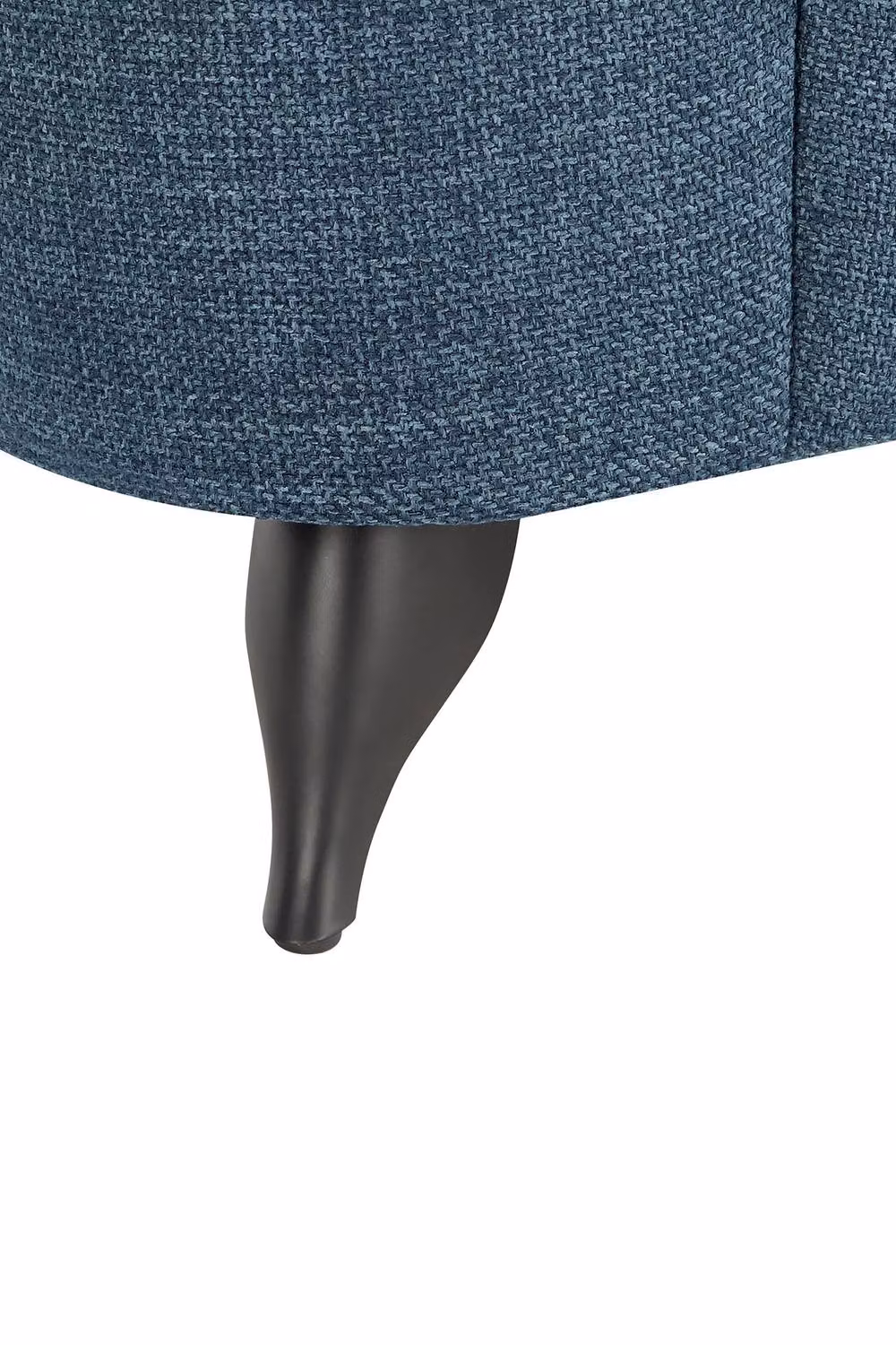 More4Homes Malmo 3 Seater Scandi Style Fabric Sofa in Blue – 3