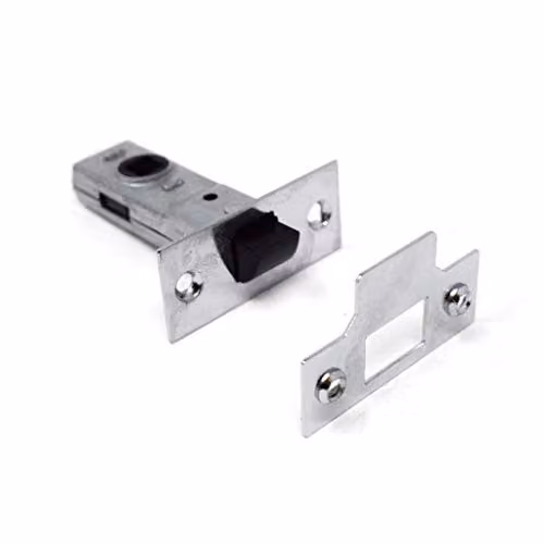 Yale Essentials Tubular Latch, Silver, 64mm