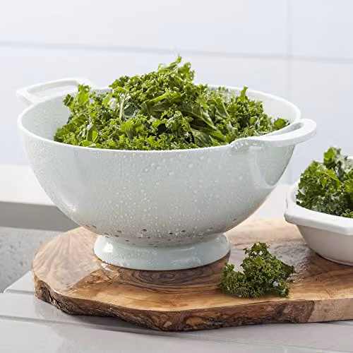 Zeal Melamine Colander in Green, 24cm – 4