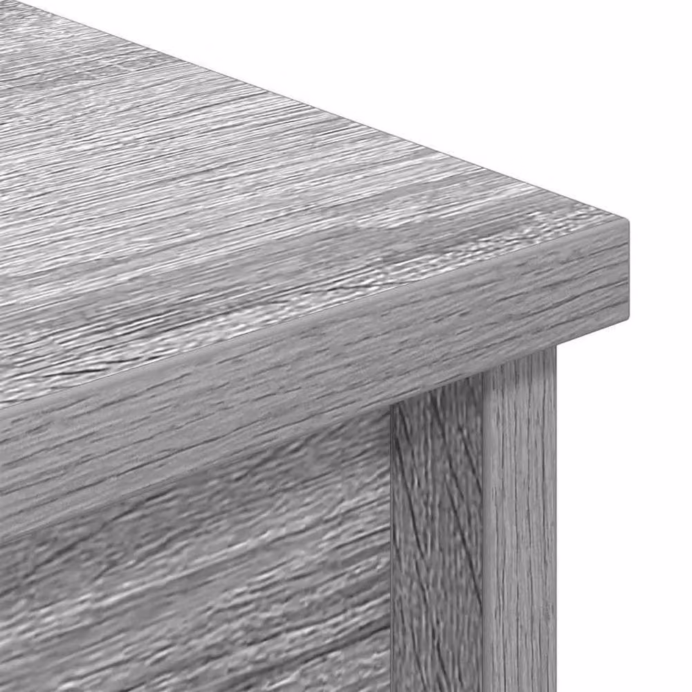 Berkfield Home Grey Sonoma Highboard in MDF, W/D/H: 37.5 x 35 x 180 cm – 3