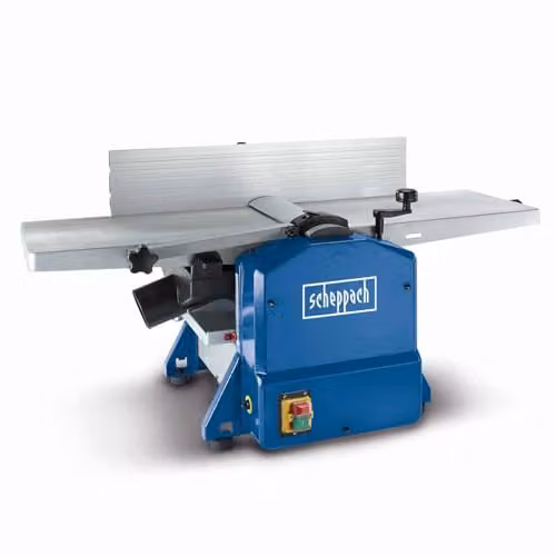 Scheppach HMS1070 Benchtop Planer Thicknesser, 1500W, 8500rpm, Blue, Width: 254 mm, Height: 120 mm