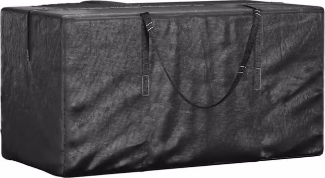 Berkfield Home Christmas Tree Storage Bag in Black, W/D/H: 150 x 75 x 75 cm – 1