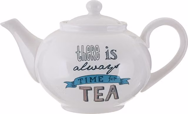 Orsina Ceramic Teapot with Infuser in Cream