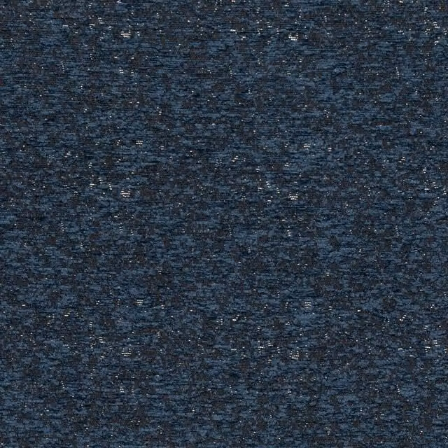 Voyage Maison Galaxy Navy Blue and Gold Chenille Fabric