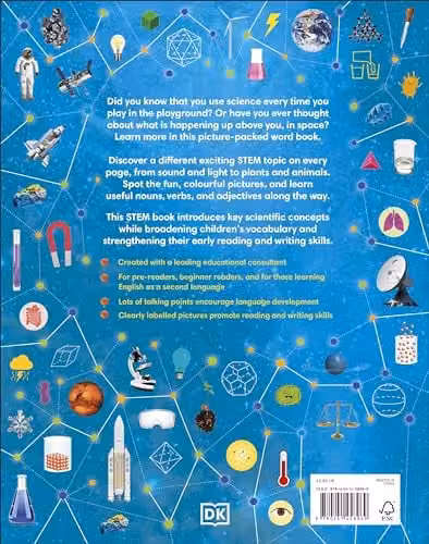 DK 1000 Words: STEM Vocabulary Builders Multicolour Paper Book by Penguin