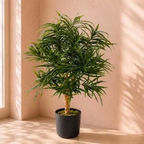 Leaf Design UK 100cm Artificial Ficus Tree in Green – 2