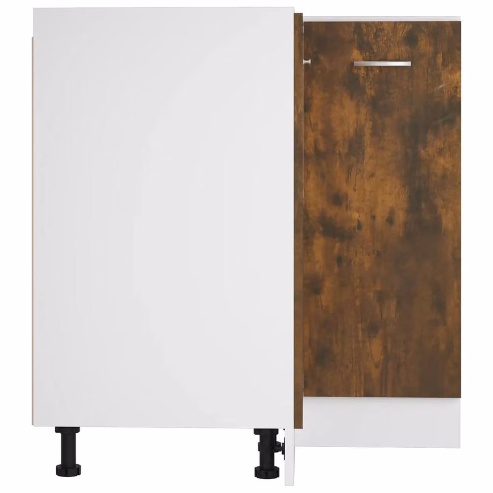 Berkfield Home Kitchen Cabinet in Smoked Oak Brown, W/D/H: 75.5 x 5 x 80.5 cm – 5