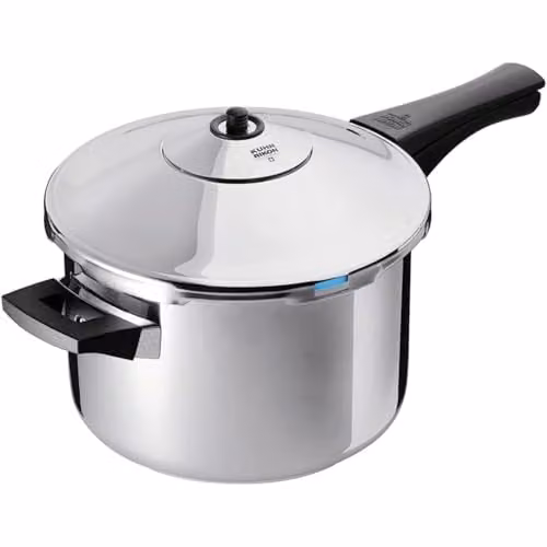 Kuhn Rikon Stainless Steel and Aluminium Pressure Cooker Multi Cooker Pot, Silver, 7 l, 22 cm