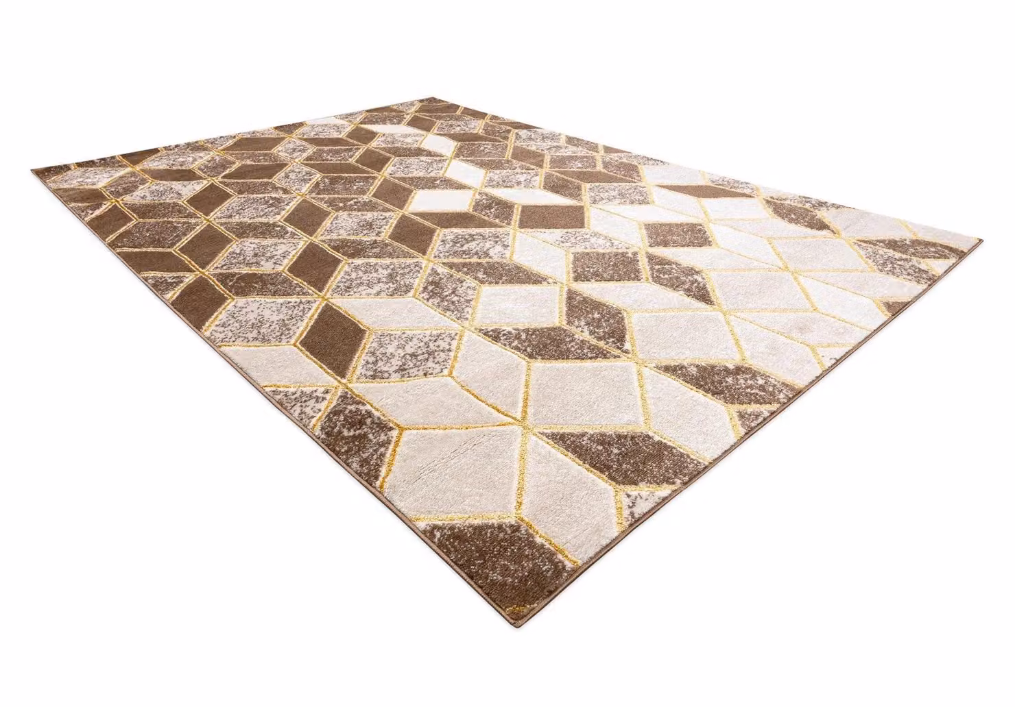 RugsX Mefe Modern Geometric Rug in Beige, W: 120 cm x L: 170 cm – 2