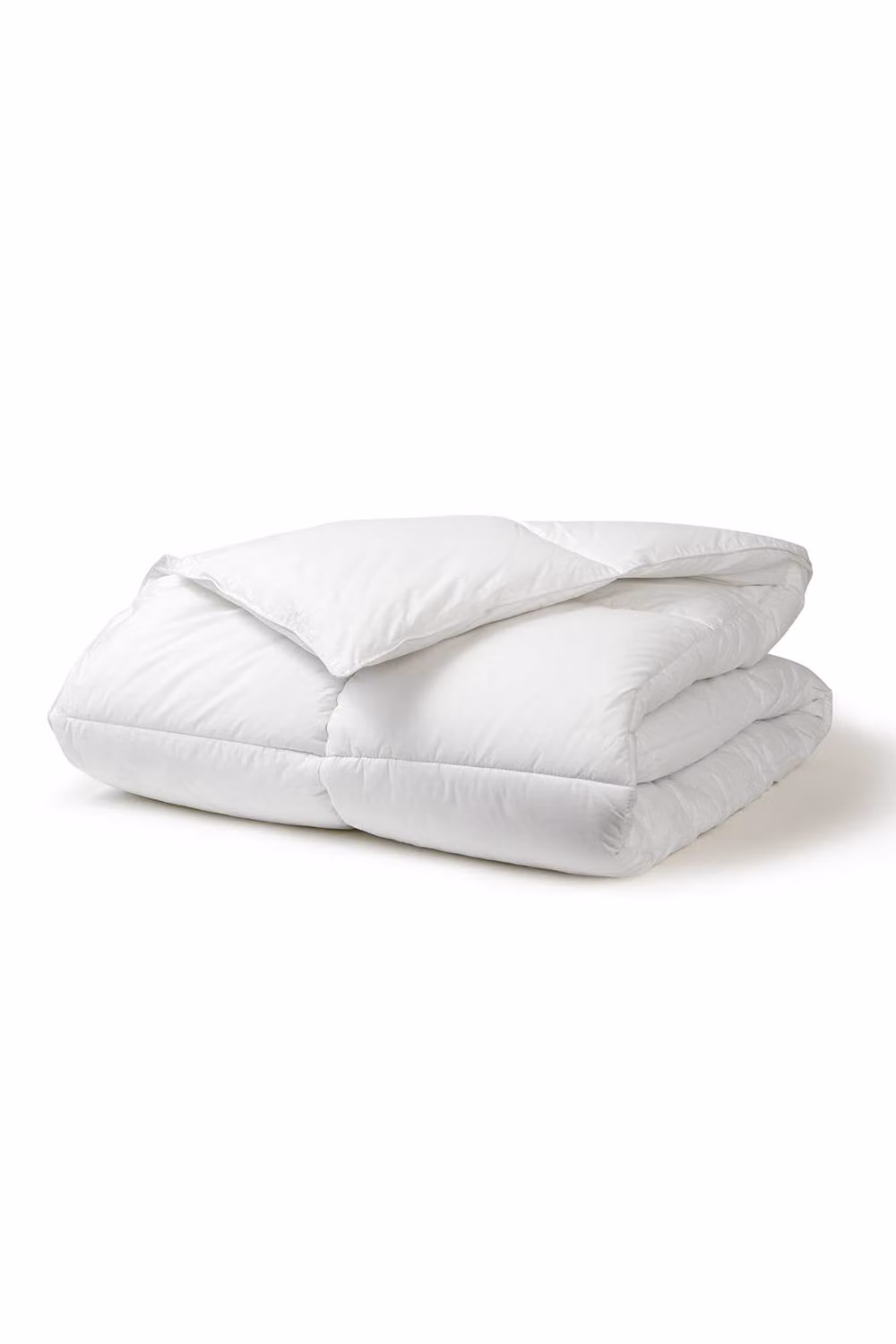 Christy Classic White Microfibre Summer Duvet, 4.5 Tog, King Size – 2