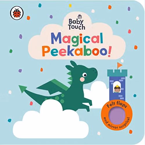 Ladybird Baby Touch Magical Peekaboo Felt Flap Playbook in Multicolour – 1