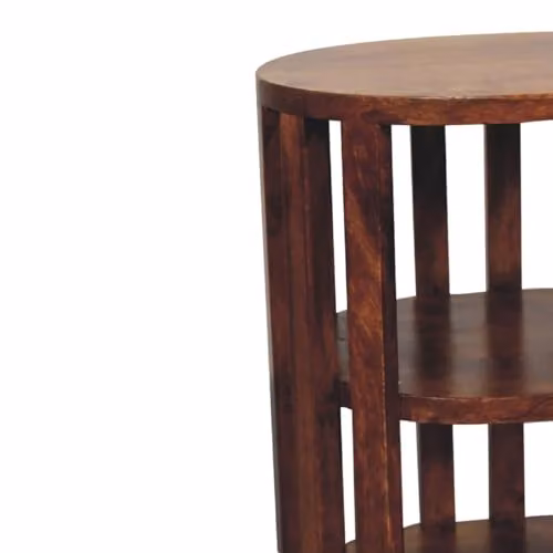 Artisan Furniture Mango Wood Bedside Table in Brown – 3