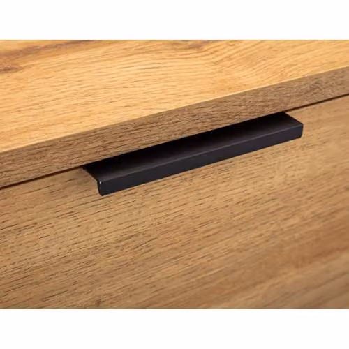 Julian Bowen Bali 4 Drawer Chest in Oak – 3