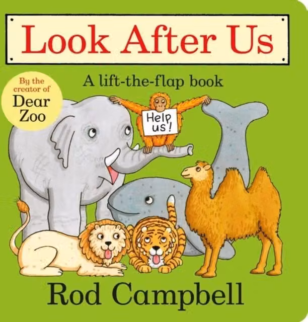 Rod Campbell Look After Us Multicolour Cardboard Board Book