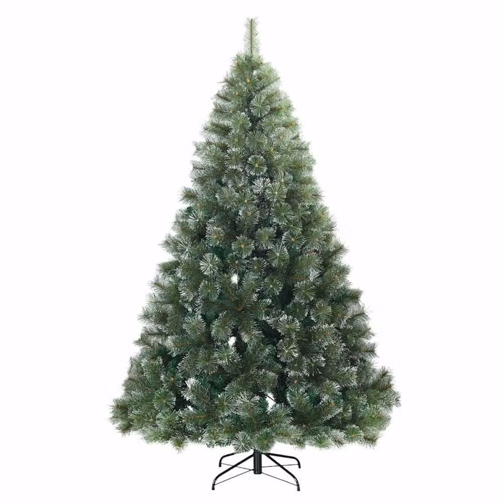 Berkfield Home Artificial Green Christmas Tree with 300 LEDs, Height: 180 cm – 3
