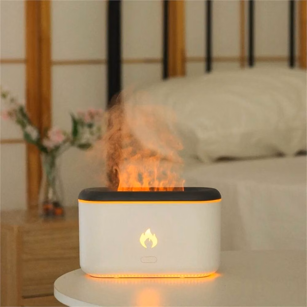 SPETLEK Flame Effect Essential Oil Diffuser in White – 2