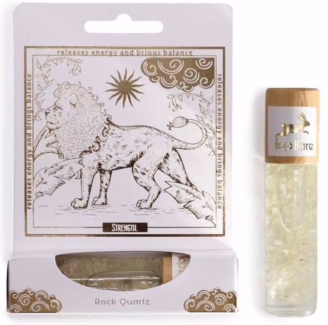 KDMD HH Tarot Roll-On The Lion for Strength, Serenity and Leadership in Transparent
