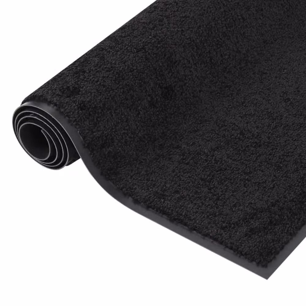 Berkfield Home Traffic Non-Slip Doormat, Black, W: 60 cm, D: 80 cm – 3