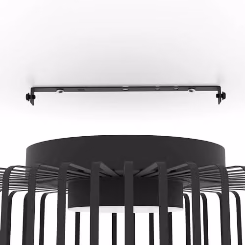 Eglo connect.z Ginestrone-Z Smart Home LED Ceiling Light, Black, ZigBee, Dimmable – 4