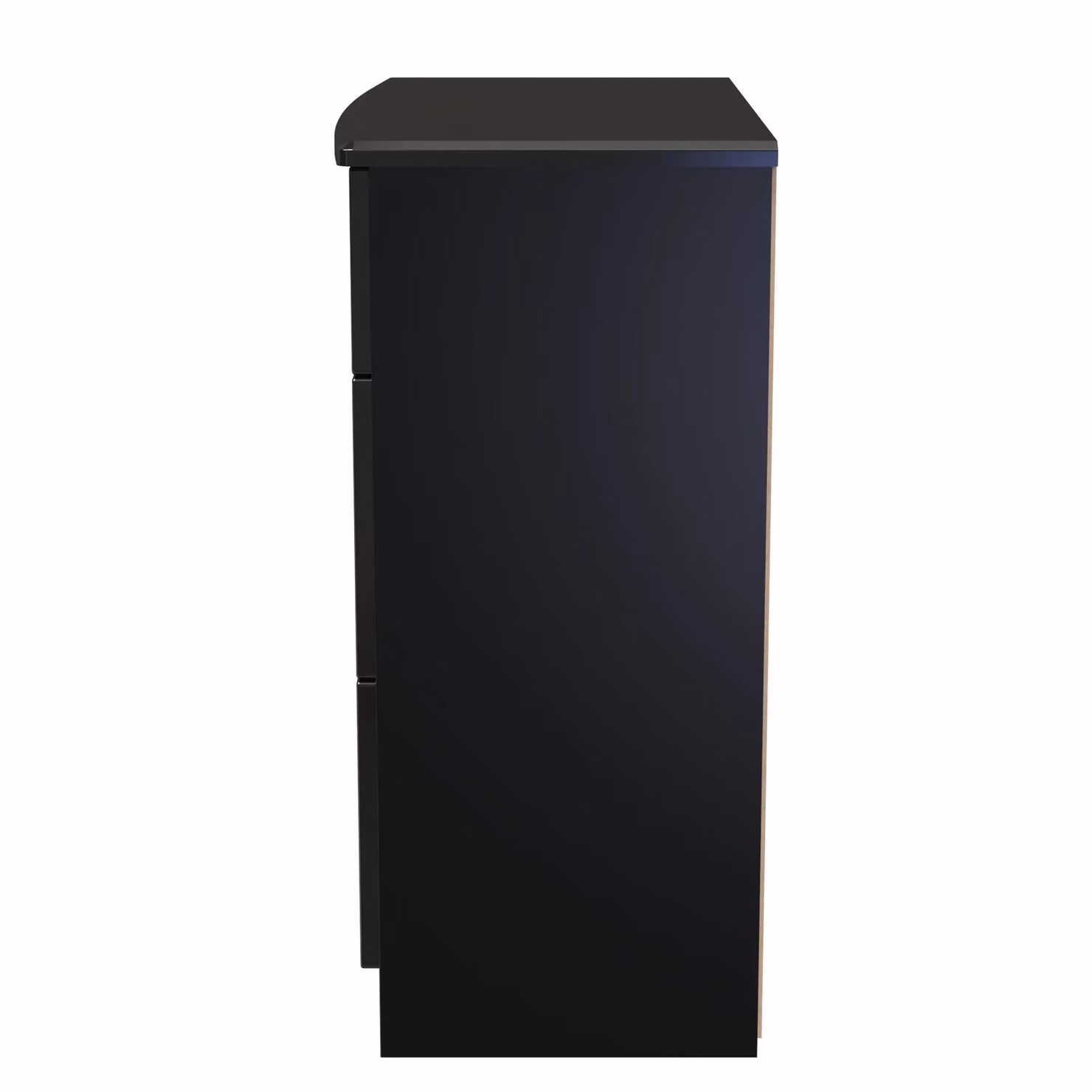 2 U Holborn 3 Drawer Deep Chest in Black – 2
