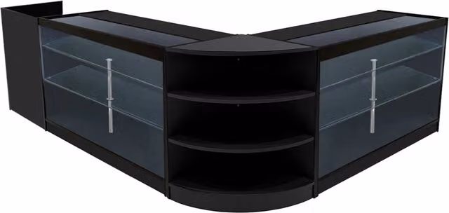 Monstershop Astro LED Shop Counter Set LM60, TB60 and 2 x K1500 in Black