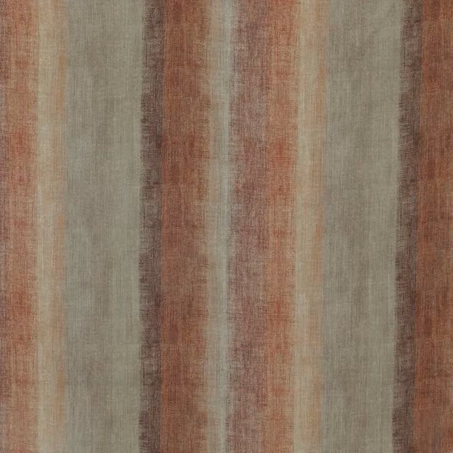 Linda Barker Home Bidar Printed Blackout Fabric in Spice Multicolour