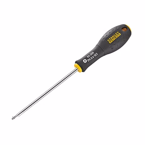 Stanley FatMax Phillips Screwdriver, PH2, Black and Multicolour