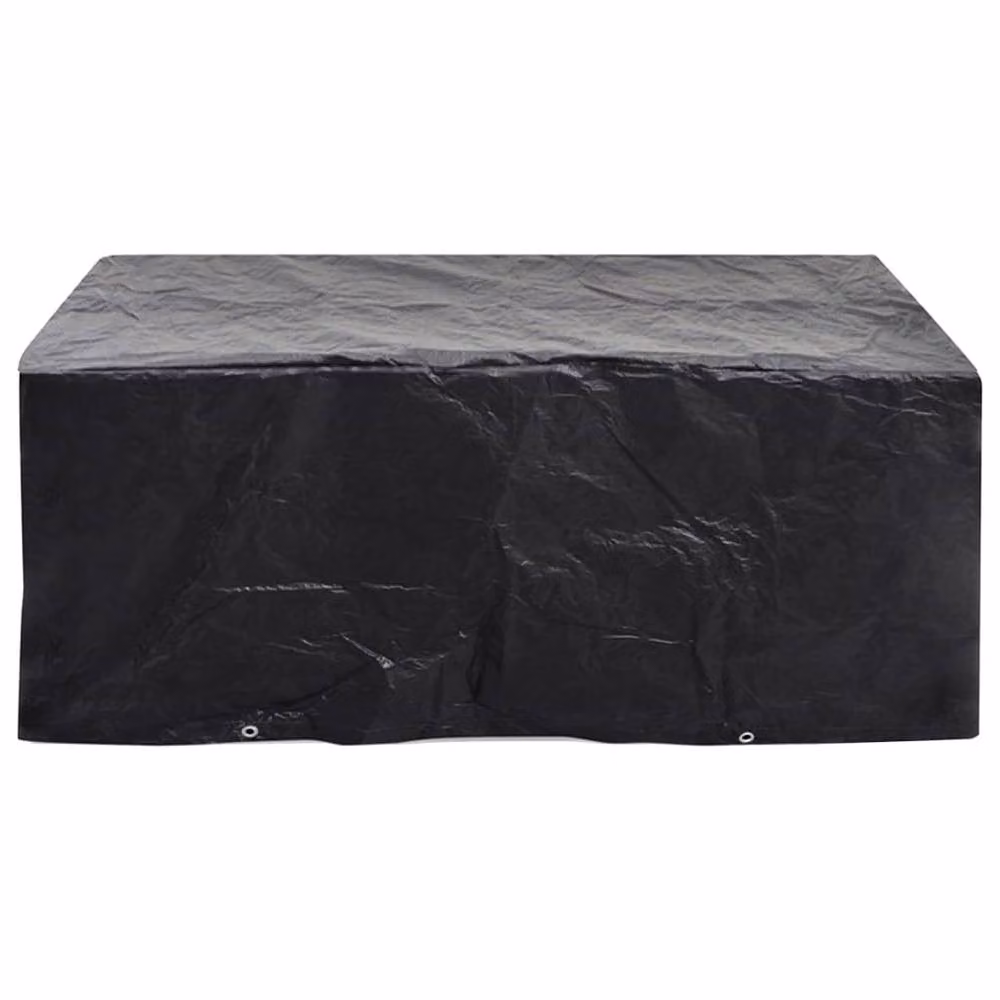 Berkfield Home Garden Furniture Covers, 2 Pack, Black, W/D/H: 242 x 162 x 100 cm – 3