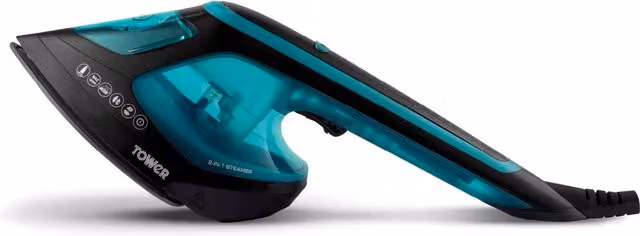 Tower 2 in 1 Handheld Garment Steamer in Black and Petrol