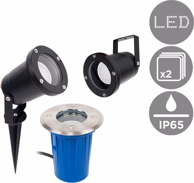 ValueLights Berwick Silver LED Outdoor Lantern for Wall or Post Installation