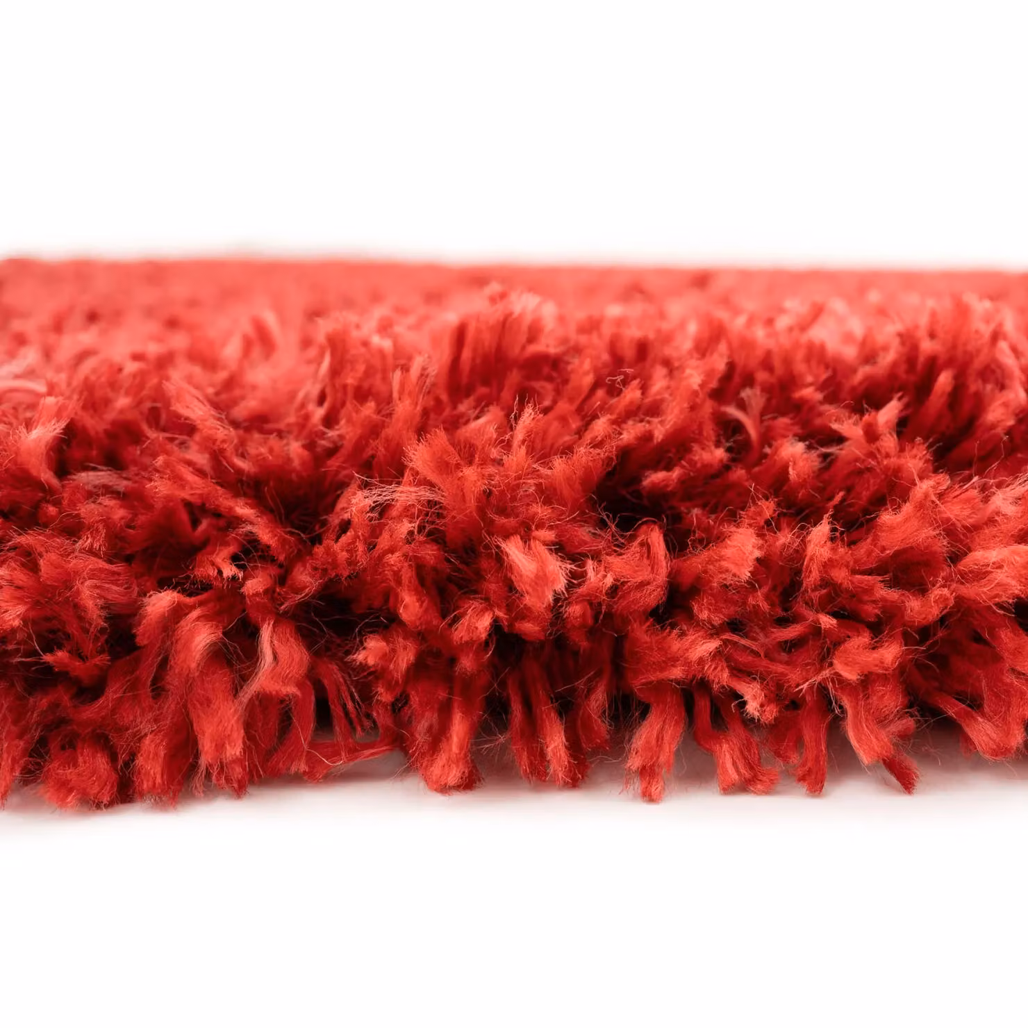 Kukoon Burgundy Super Soft Shaggy Rug in Red, W/D/H: 120 x 170 cm – 2
