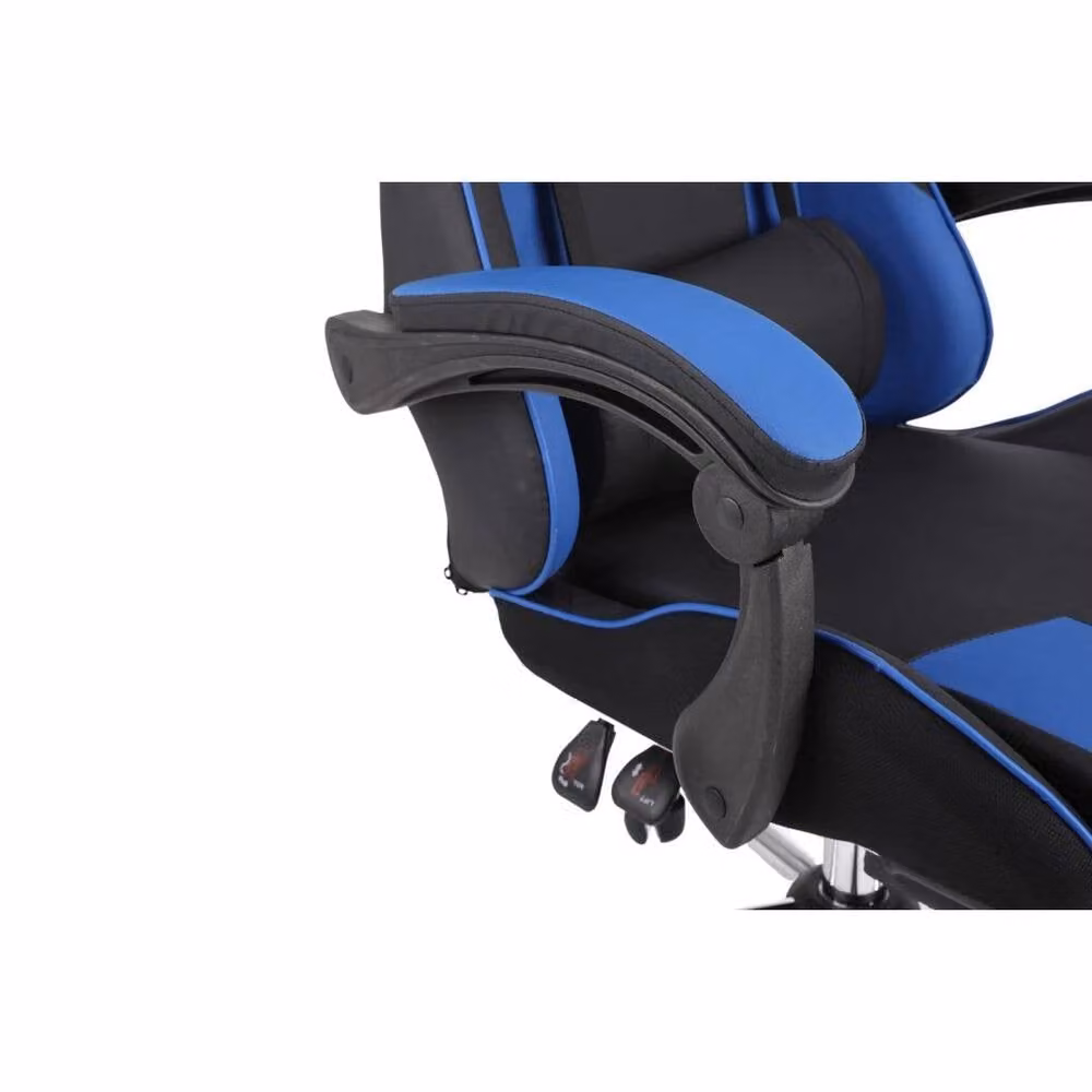KORVIXA Ergonomic Blue Gaming Chair for Home Office and Adults – 3