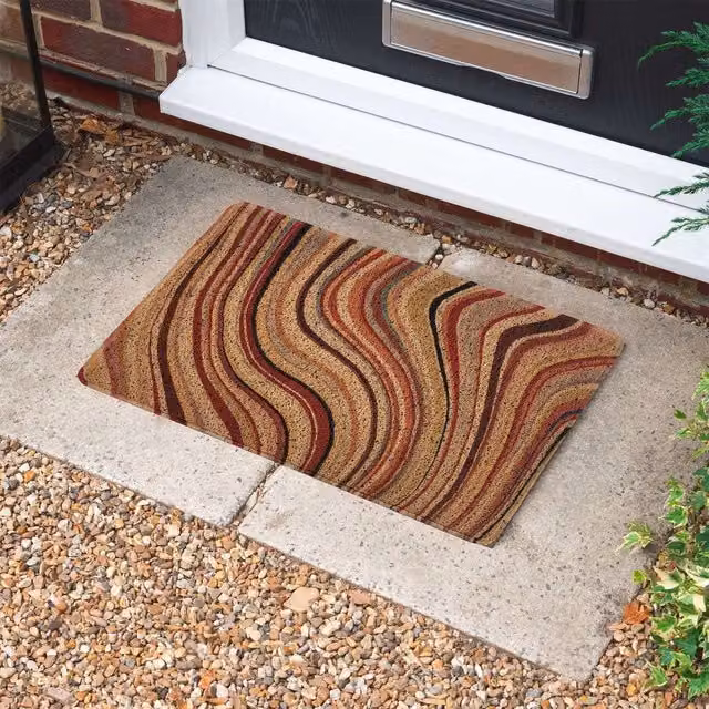 Nicoman Spaghetti Dirt-Trapper Door Mat, Multi Colour Candy, W: 70 cm, D: 44 cm – 1