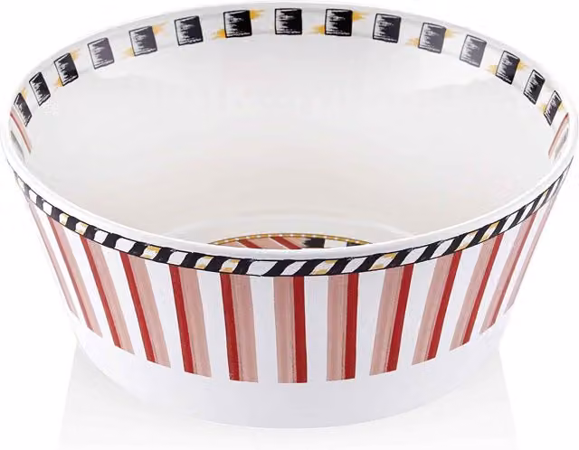 The Mia UK Mia Jardin Series Stoneware Salad Bowl, Multicolour