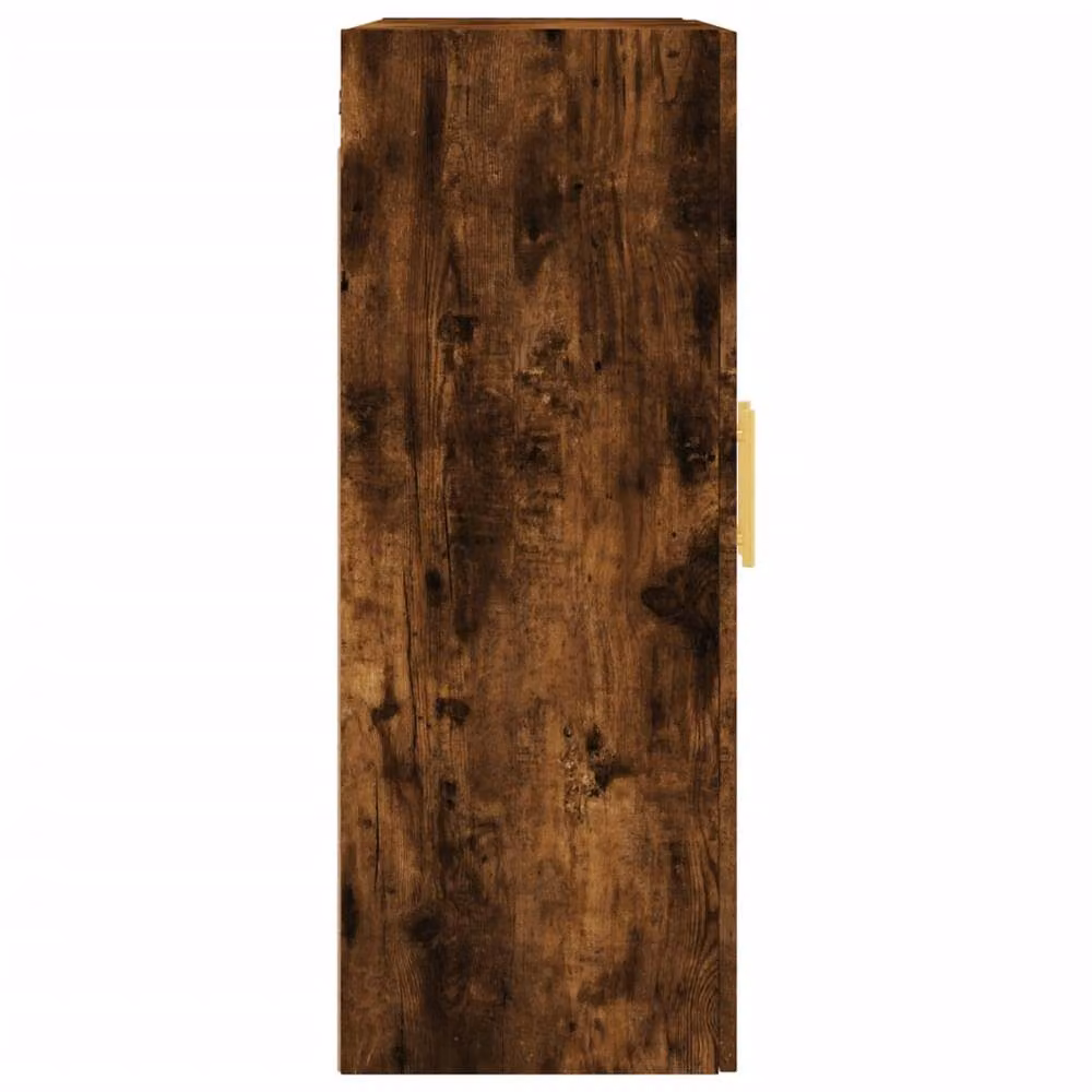 Berkfield Home Wall Mounted Smoked Oak Cabinet in Brown, W/D/H: 69.5 x 34 x 90 cm – 5
