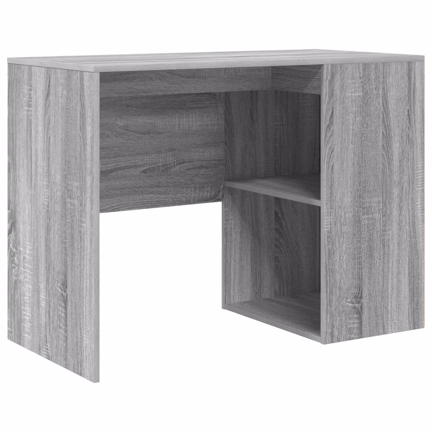 Berkfield Home Modern Writing Desk in Grey Sonoma Wood – 2