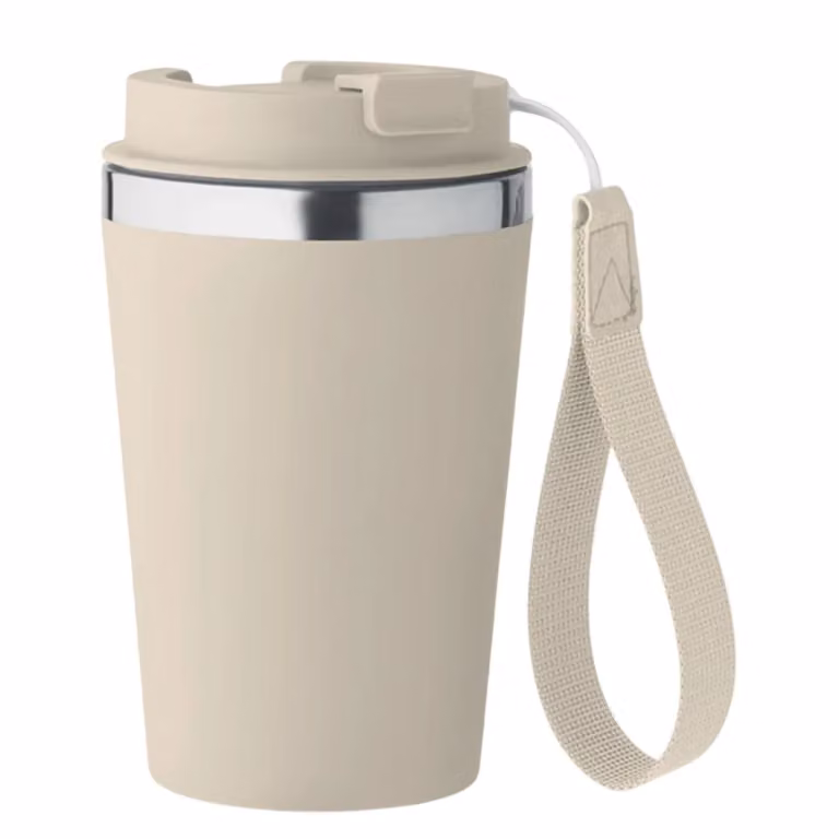 MidOcean Topaz Double Wall 350ml Tumbler in Beige