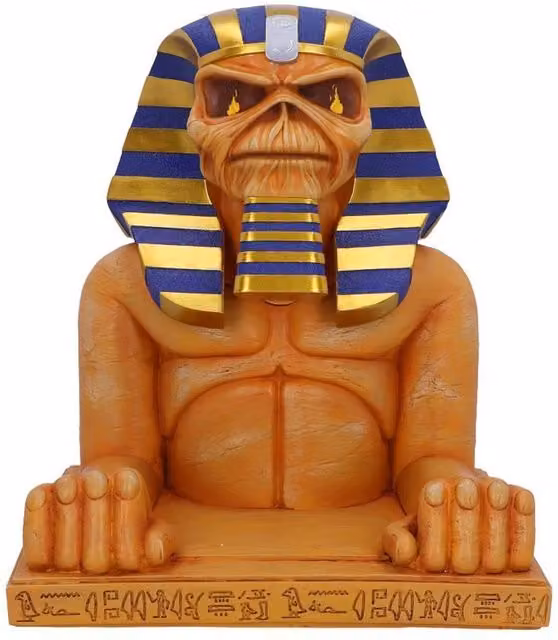 Nemesis Now Iron Maiden Powerslave Bust Box, Multicolour, Height: 28 cm