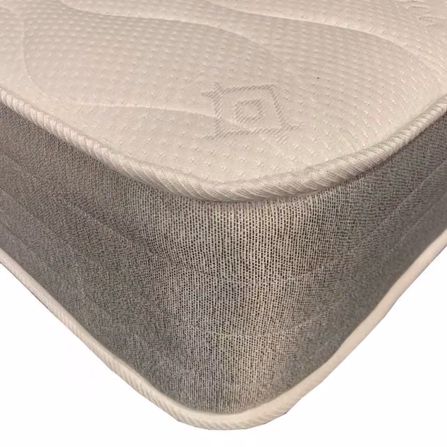 Wilson Ortho Basic Hybrid Memory Foam and Spring Mattress, Grey and White, W/D/H: 180 x 200 x 16 cm