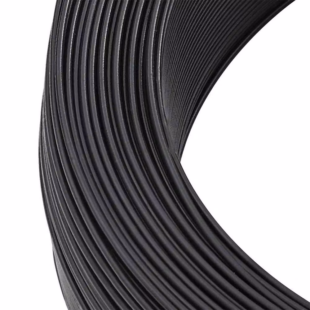 Berkfield Home Durable Plastic Coated Steel Fence Binding Wire, Anthracite Black, 250 m, 1.6 mm – 5