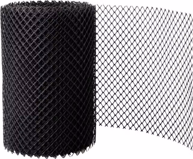 Marco Paul Guttering Mesh Guard Gutter Cover, Black, W: 52 cm, L: 1000 cm