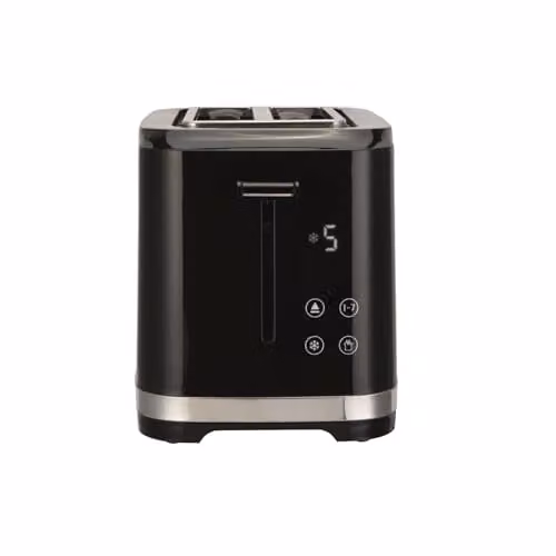 Hamilton Beach FlexiControl 2 Slice Digital Control Toaster with Digital Display in Black