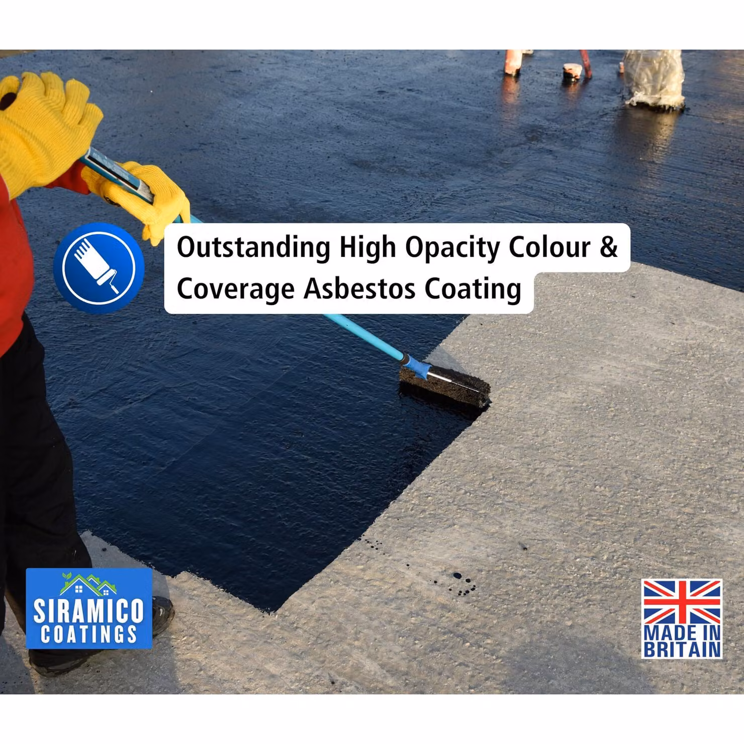 SIRAMICO COATINGS Direct To Rust Spray Paint, Grey, Solvent Based – 3