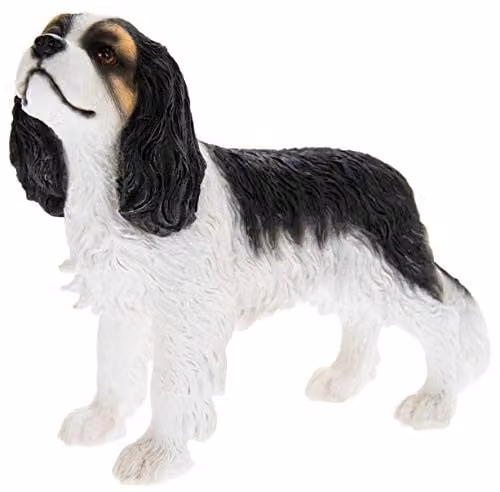 Leonardo Animal Crackers King Charles Spaniel Figurine, Multicolour, H: 14.0 cm x W: 14.0 cm x D: 10.0 cm – 1